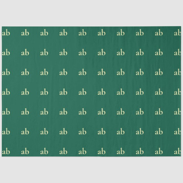  STYLISH MODERN MINIMAL CUSTOMIZED NAME YOUR LOGO TISSUE PAPER (Front)