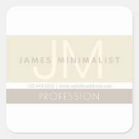 Stylish Modern Minimalist | Taupe Earth-tones