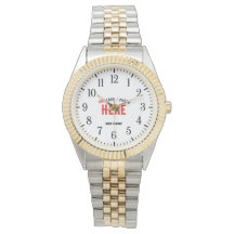 STYLISH MODERN SILVERY GOLDEN VERIFIED BRANDED WATCH
