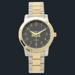 STYLISH MODERN SILVERY GOLDEN VERIFIED BRANDED WATCH<br><div class="desc">THIS IS A DESIGN FITTING FOR EVERYONE.YOU CAN CHANGE, RESIZE OR ADD LOGO, PHOTO, TEXT AND COLOURS THE WAY YOU LIKE.THANK YOU.</div>