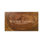 Stylish Modern Wood Professional Business Cards