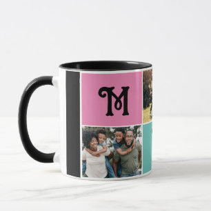 Stylish Mom Custom Modern Mother's Day Photo Mug