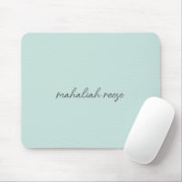 Stylish Monogram Ocean Spray Modern Script