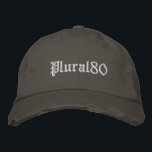Stylish monogrammed<br><div class="desc">Stylish monogrammed embroidered baseball cap.</div>