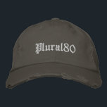 Stylish monogrammed<br><div class="desc">Stylish monogrammed embroidered baseball cap.</div>