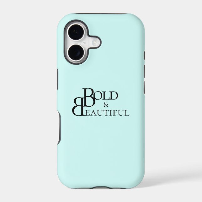Stylish Monogrammed Lettering Design (Back)