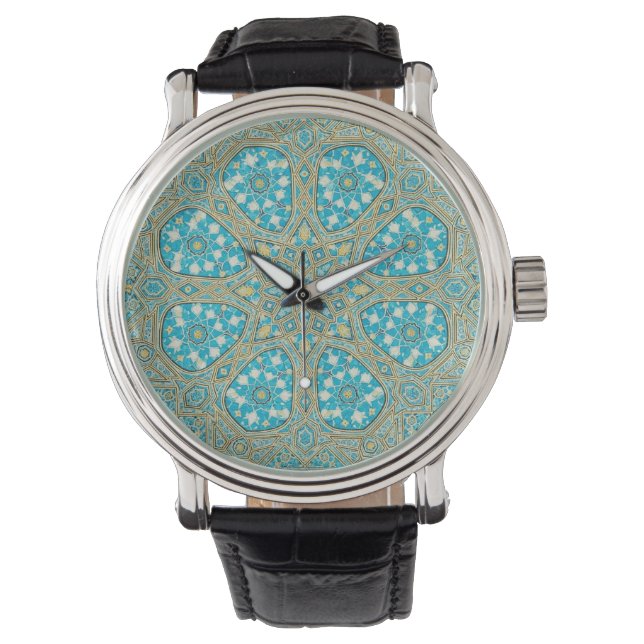 stylish mosaic dome  watch (Front)