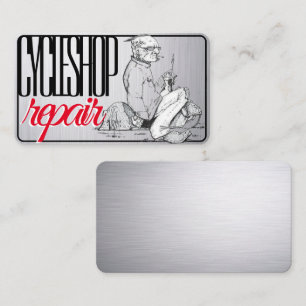 Stylish Motorcycle Business Card