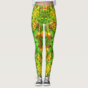 Stylish multicolor floral "Ratti_Creative_Arts" Leggings