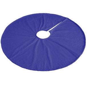 Stylish Navy Blue Tree Skirt for Festive Home Char