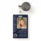 Stylish Notary Public Photo QR ID Blue Rose Gold