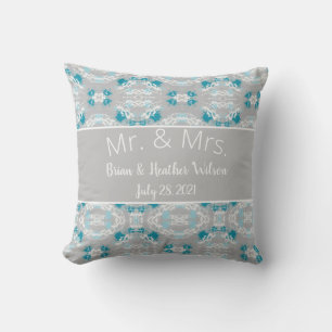Stylish Paint Splash Keepsake Throw Pillow