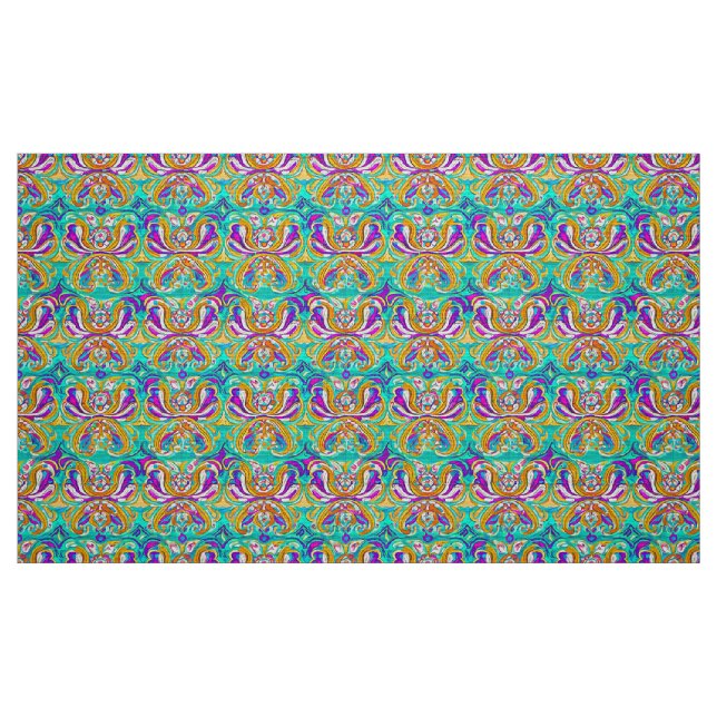 Stylish Paisley Fabric by Yard (Fat Quarter)