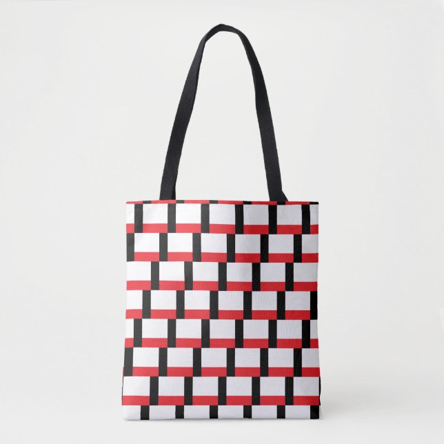 Stylish Pattern Tote Bag (Front)