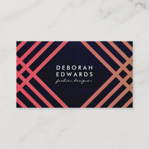 Stylish Pattern with Modern Texture Business Card