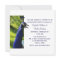 Stylish Peacock Engagement Party Invitation