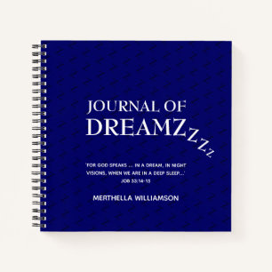 Stylish Personalized Dream Journal