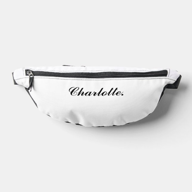 Stylish Personalized Fanny Pack with Your Name (Lay Down)