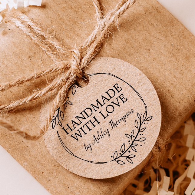Stylish Personalized Handmade By Self-inking Stamp (Stylish Personalized Handmade By Self-inking Stamp)