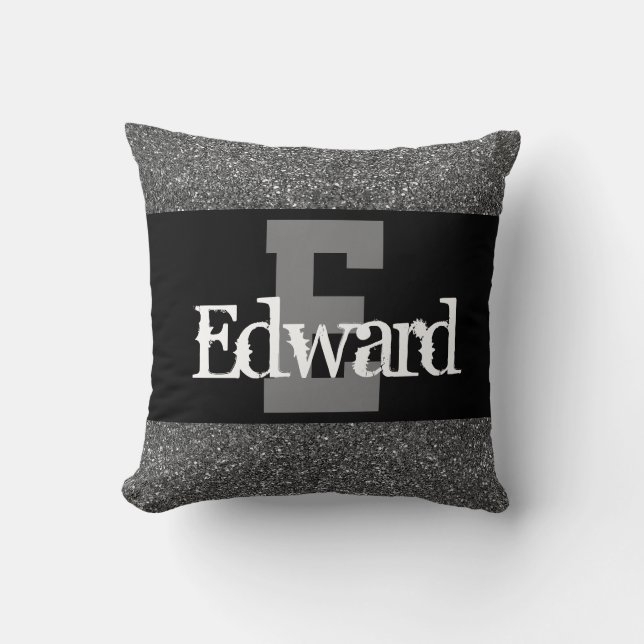Stylish Personalized name pillow (Front)