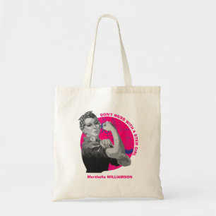 Stylish Personalized Women in STEM Girl Tote Bag