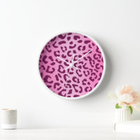 Stylish Pink Leopard Print
