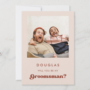 Stylish Pink Serez-vous mon carte photo de toilett