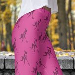 Stylish Pink Womens Hockey Pattern Leggings<br><div class="desc">Stay Stylish and Comfortable in Hockey-Inspired Leggings! Give your hockey look a fresh update with these fun, colourful leggings! Ideal for training or downtime, these leggings provide both flair and function. From the rink to relaxation, stay comfy, confident, and stylish. Shop now to add some excitement to your hockey wardrobe!...</div>