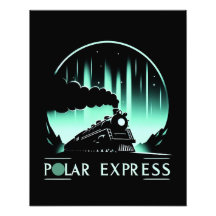 Stylish Polar Express Train