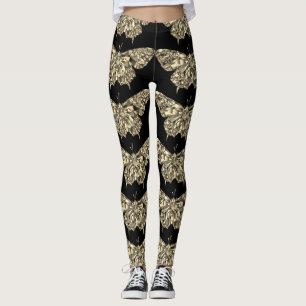Stylish pretty butterfly leggings