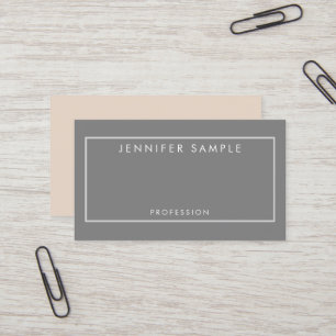 Stylish Professional Elegant Colours Modern Design Business Card