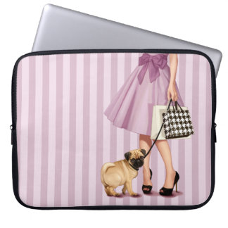 Stylish promenade laptop sleeve