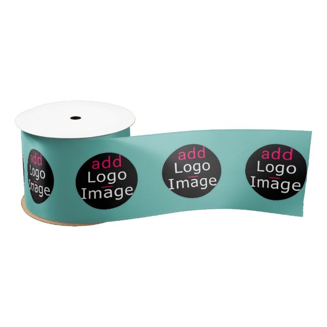 Stylish Promotional Customizable Fresh Mint Green Satin Ribbon (Spool)