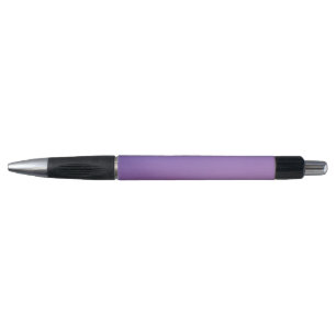 Stylish Purple Custom Monogram Name Ballpoint Pen