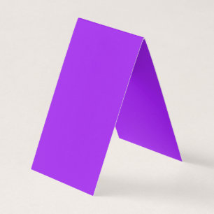 Stylish Purple Folded Card for Modern Profession