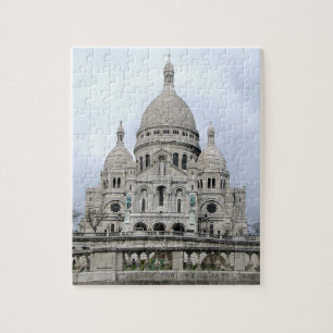 Stylish Puzzle with Sacre Coeur de Paris