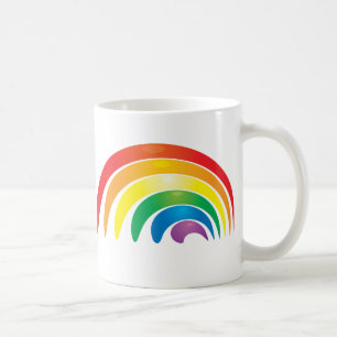 Stylish Rainbow Coffee Mug
