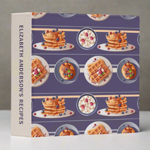 Stylish Recipes Patisseries Cookbook Baking Sweets Binder