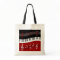 Stylish Red Black White Piano Keys and Notes