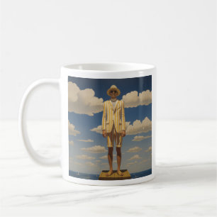 Stylish Retro Beachwear Striking Summer Fashion  Coffee Mug