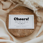 Stylish retro black & white wedding drink ticket<br><div class="desc">Wedding drink ticket: drink vouchers for your guests. A retro chic theme: adopt this slightly vintage and stylish typographic design for your wedding stationery,  with a classic black and white theme. Customizable text colours and backgrounds.</div>
