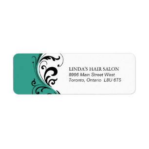 Stylish Return Address Label