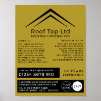 Stylish Roof, Roofer, Roofing Contractor Advert