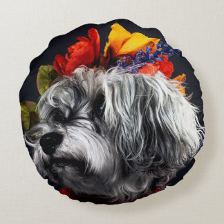 Stylish Round Pillow for Your Sofa