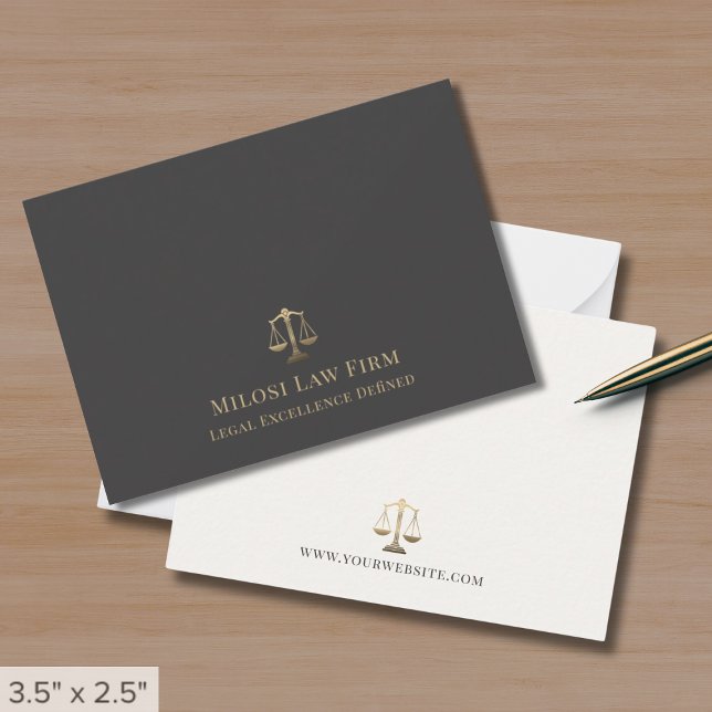 Stylish Scales of Justice Card (Creator Uploaded)
