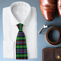 Stylish Scottish Tartan Pattern Green Blue Red