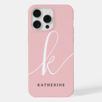 Stylish Script Blush Pink Case-Mate