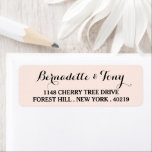 Stylish Script Custom Name & Address<br><div class="desc">Stylish Script Custom Name & Address Return Address Labels.</div>