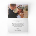 Stylish Script Heart 6 Photo Collage Wedding 