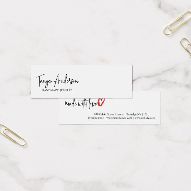 Stylish Script Made Love Heart Earring Display  (Office)